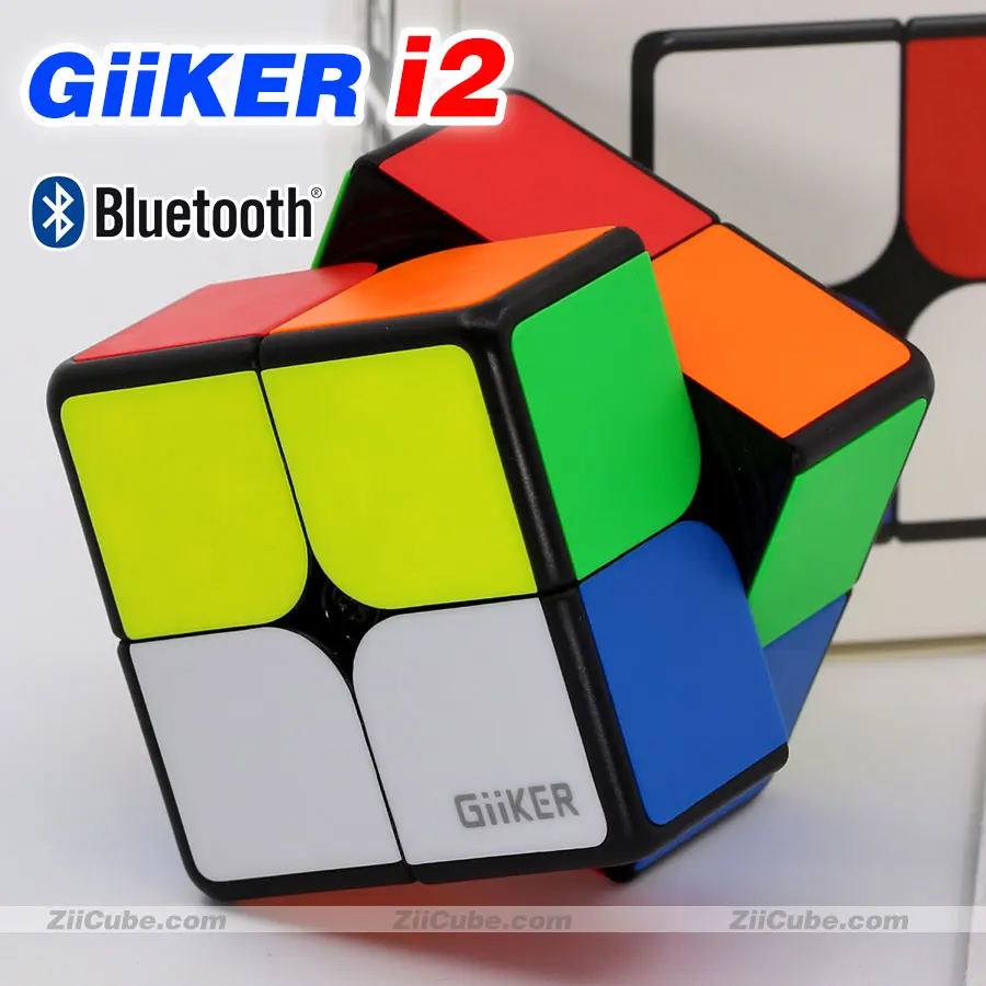 Волшебный куб-головоломка XiaoMi Giiker suppercube i2 Bluetooth APP 2x2x2 яркий цвет профессиональный скоростной куб научная образовательная игрушка
