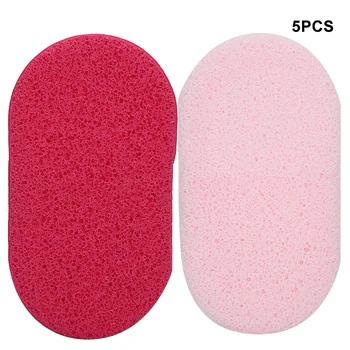 

5pcs Makeup Sponge, Portable Face Puff Cleanser, Beauty Sponge Makeup Mixer Foundation Sponge Applicator