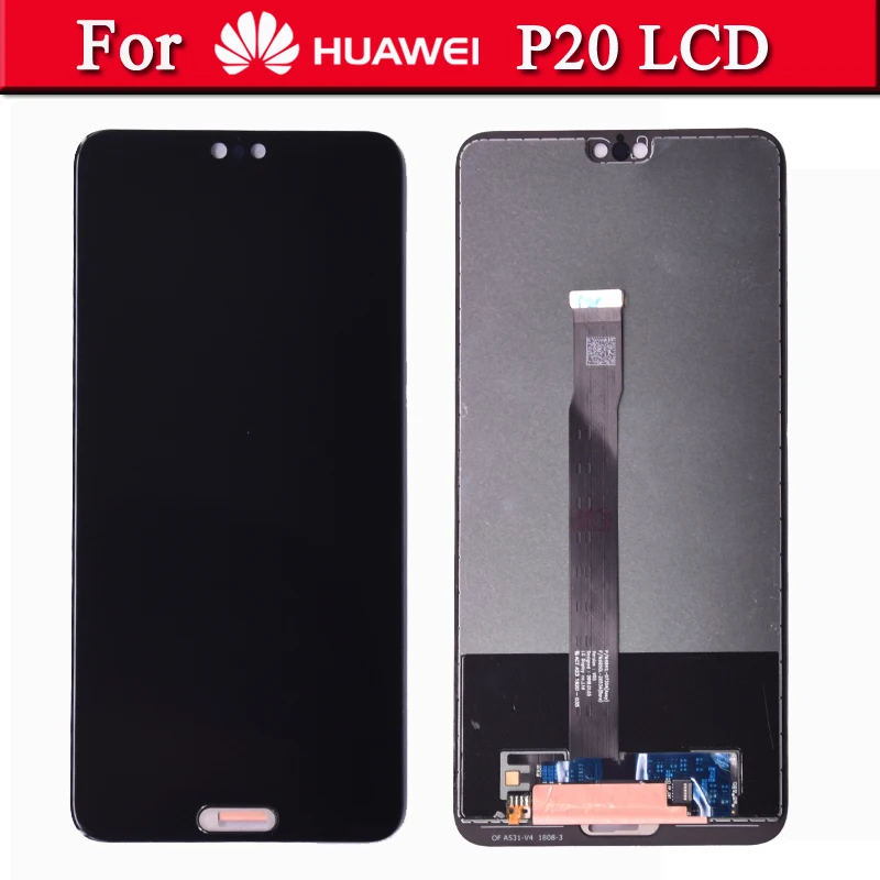 ЖК дисплей 5 8 дюйма для Huawei P20 сенсорный экран с дигитайзером в сборе EML L29 L22 L09 AL00