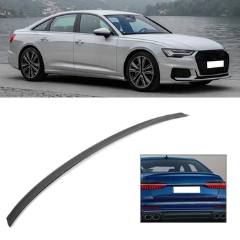 

Trunk Spoiler Tail Wing Gloss Black S6 Style Fit for A6 C8 2019-up Spoiler Hatchback Wing ABS Car Accessories