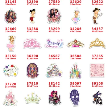 

2020 new arrival Free shipping 30 pcs/package printed resin planar flat-back resins for Hair Bow Decoration PR31145