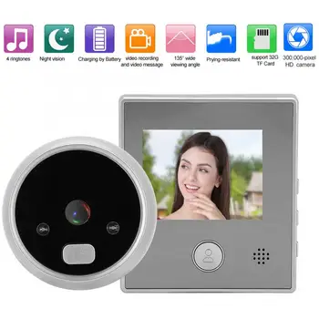 

2.8 Inch TFT Screen Display Home Smart Doorbell Security Door Camera Door Viewer