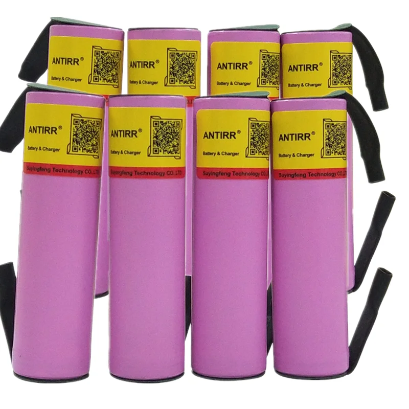 antirr INR18650-30Q 18650 3000mAh литиевая батарея 3,7 V аккумуляторная батарея электрические инструменты+ DIY никель - Color: 8 PCS