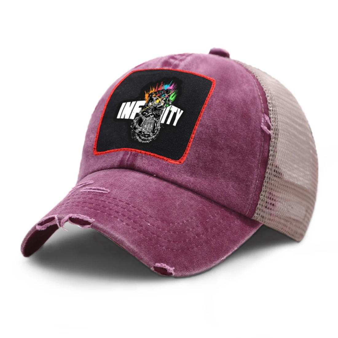 

New Cartoon Print Outdoor Mesh Baseball Cap Woman Hip Hop Adjustable Snapback Caps Outdoor Panama Sports Summer Gorras Hombre