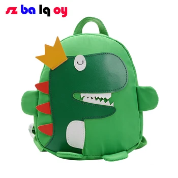

The Girl, New cartoon dinosaur school bag for Children's Wild Korean Version Oxford cloth backpack Kindergarten baby backpack