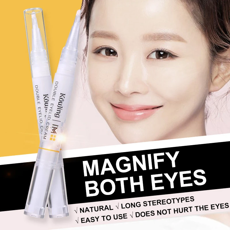 

Double Eyelid Styling Cream Natural Permanent Lasting Shaping Transparent Invisible Double Eyelid Shaping Gel Easy To Keep TSLM1