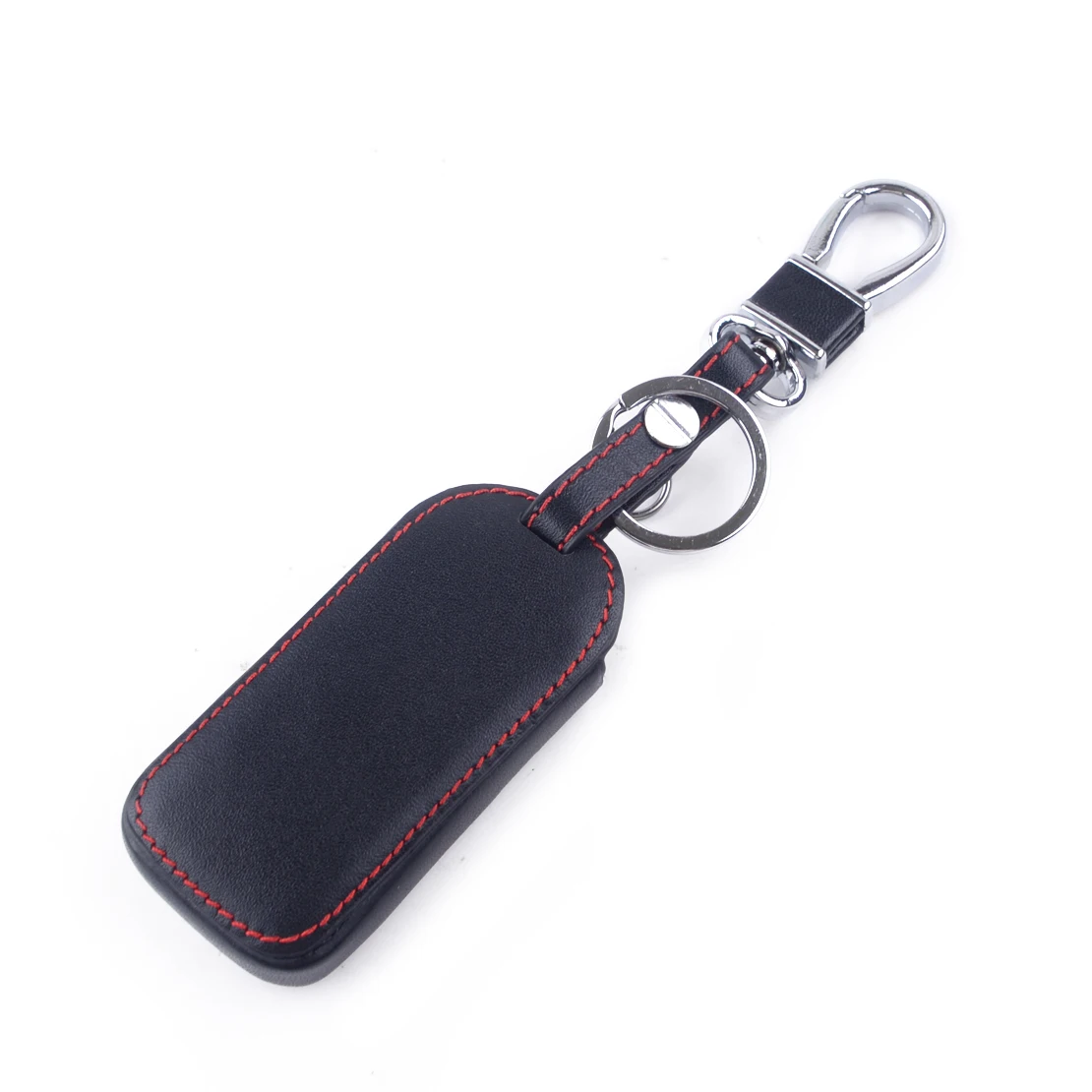 DWCX 3 Buttons PU Remote Smart Key Case Cover Holder PU Fit for Mitsubishi Outlander Lancer ASX Pajero