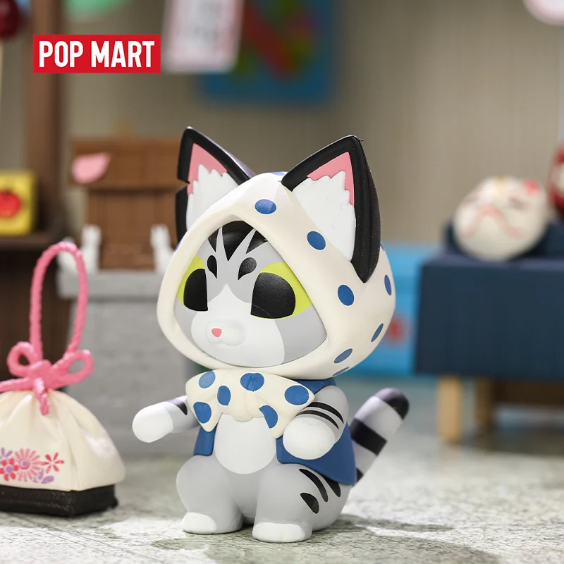 

POPMART Konatsu Ling-Can Cat Friends series Toys figure Action Figure blind box Birthday Gift Kid Toy free shipping