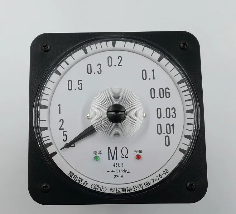 Marine instrument alarm insulation detection megger 45L8 / 45L9-m Ω 110V 220V 380V 110 * 110mm | Инструменты