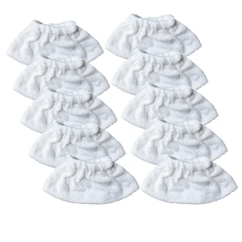 

BEAU-10 Pcs Brush Head Cover Cover for KARCHER SC2 SC3 SC4 SC5 Steam Cleaner Accessory