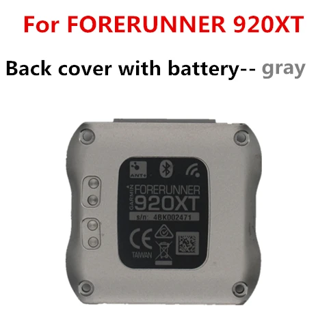 920XT cover gray Для GARMIN FORERUNNER 920XT 910XT 35 610 110 APPRCACH S3 gps lcd задняя крышка передняя рамка с батареей оригинальные запасные части - Цвет: 920XT cover gray