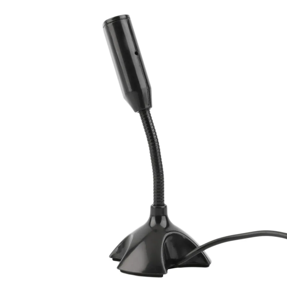 Universal USB Stand Mini Microphone Desktop Microphones MicFor PC Desktop Laptop Notebook Macbook Speech Wholesale