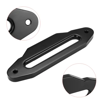 

16800 Lbs Winch Fairlead 10 Inch 254Mm Synthetic Winch Wire Rope Fairlead for Suv Atv Utv Universal Towing Rope Fairlead