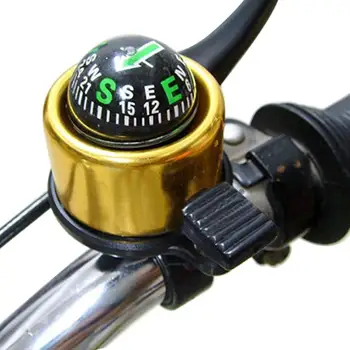 

New Bicycle Bell Bike Compass Bicycle Bells Mountain Bike Handlebar Compass Ring Aluminum Cycling Bike Horn Bicycle Accessories