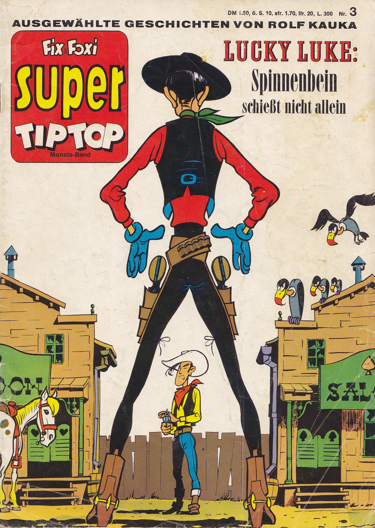 Синий Lucky Luke Belgain Comics чехлы на холсте Живопись старинный крафт плакаты классические настенные клеящиеся Настенные обои для детской спальни - Цвет: Синий