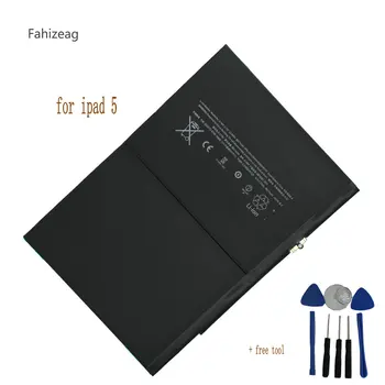 

Fahizeag 8827mAh A1474 A1475 Battery For iPad 5 Air A1484 iPad5 Replacement Bateria Lithium Polymer Batarya Free Tools