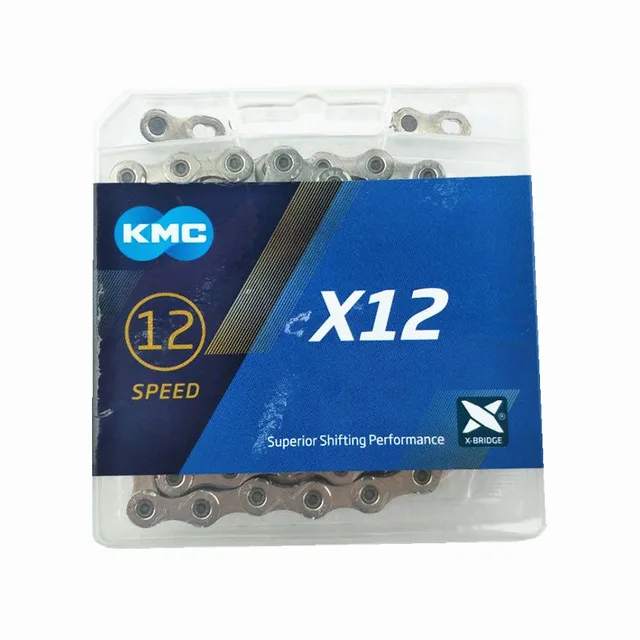 KMC инструмент для демонтажа цепи велосипеда(X12 12-ступенчатая последнее Горный/дорожный велосипед Универсальный переключения цепь с волшебный карабин пересылка бесплатно - Цвет: X12 12S