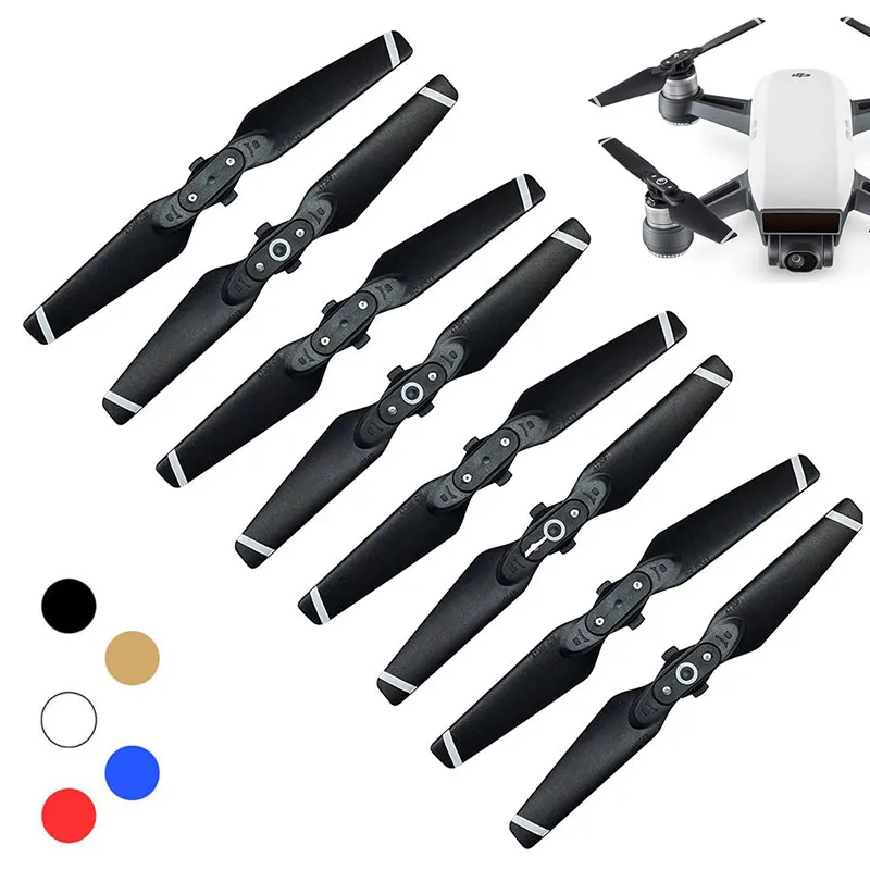 8pc for DJI Spark Drone Folding Propeller Quick Release 4730f Propellers Blades for sale online 