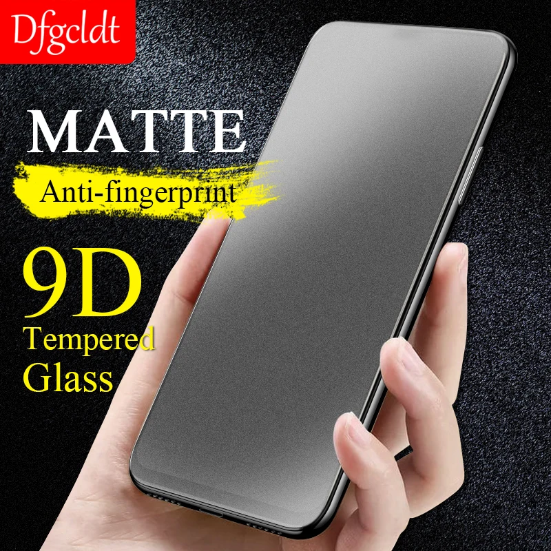 Защитное стекло 9D для OPPO Reno 3 2Z 2F A5 A9 2020 Realme C2 X2 5 6 7 8 Pro закаленное матовое с защитой