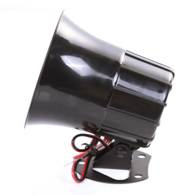 Car Horn Auto Horn Universal Air Horn Siren PA Speaker Boat 12V 110db Portable