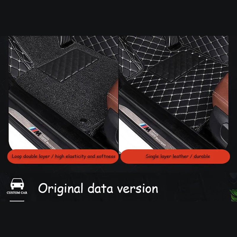 Car Floor Mats For BMW X5 5 Seats 2014 2015 Rugs Auto Interior Mat Accessories Car Carpets