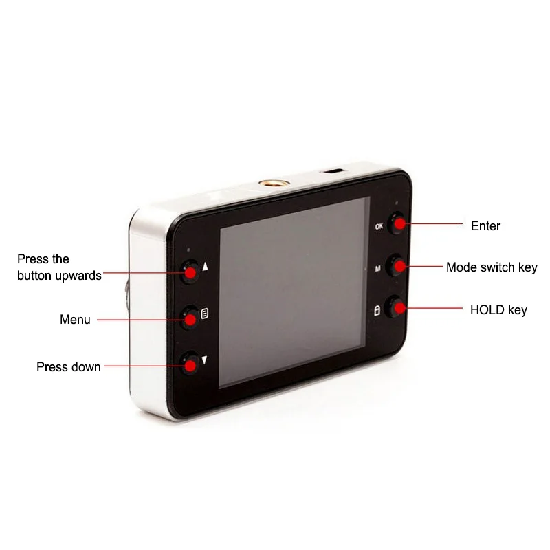 Portable Car Camera Recorder Auto Tachograph Car Video Recorder Dash Cam DVR Camera 3.7 Inch Ultra Wide Angle Parking Monitor (8)