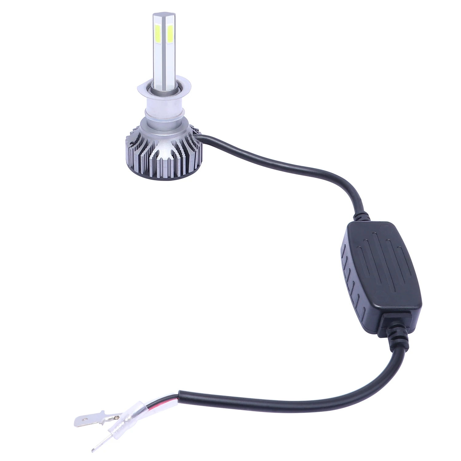 

2pcs H1 X15-COB LED Car Headlight Kit 6500K 8000LM Waterproof Headlamp Universal