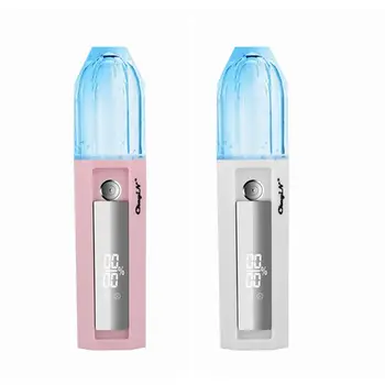 

3 In 1 Handy Facial Steamer Nano Mister Face Cool Mist Spray Bottle Skin Tester Power Bank Skin Moisturize Hydrating Device 46