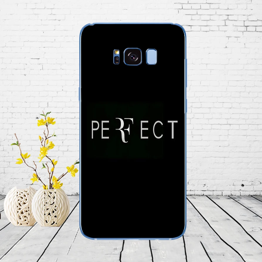 85DD теннисная звезда Роджер Федерер Мягкий силиконовый чехол для Samsung Galaxy S6 S7 edge S8 S9 S10 plus A70 A50 чехол - Цвет: 7