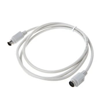 

PS/2 Keyboard Mouse Male To Female Extension Cable Lead 6 Pin Motherboard Mouse A6HE