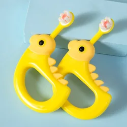 Baby Soft Fur Gum Protection Toothbrush Cartoon Yellow Chicken Children Teeth Brush Infant Gum Care Soft Toothbrush 1-3 Years