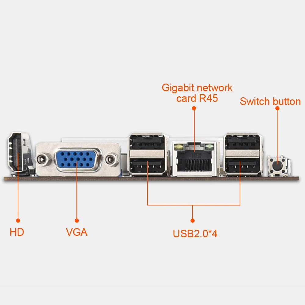 2021 BTC-S37 Mining Motherboard Set 8 CPU Miner Bitcoin Crypto Etherum Mining Set W/8GB DDR3 128GB MSATA SSD Power Cable D37 T37
