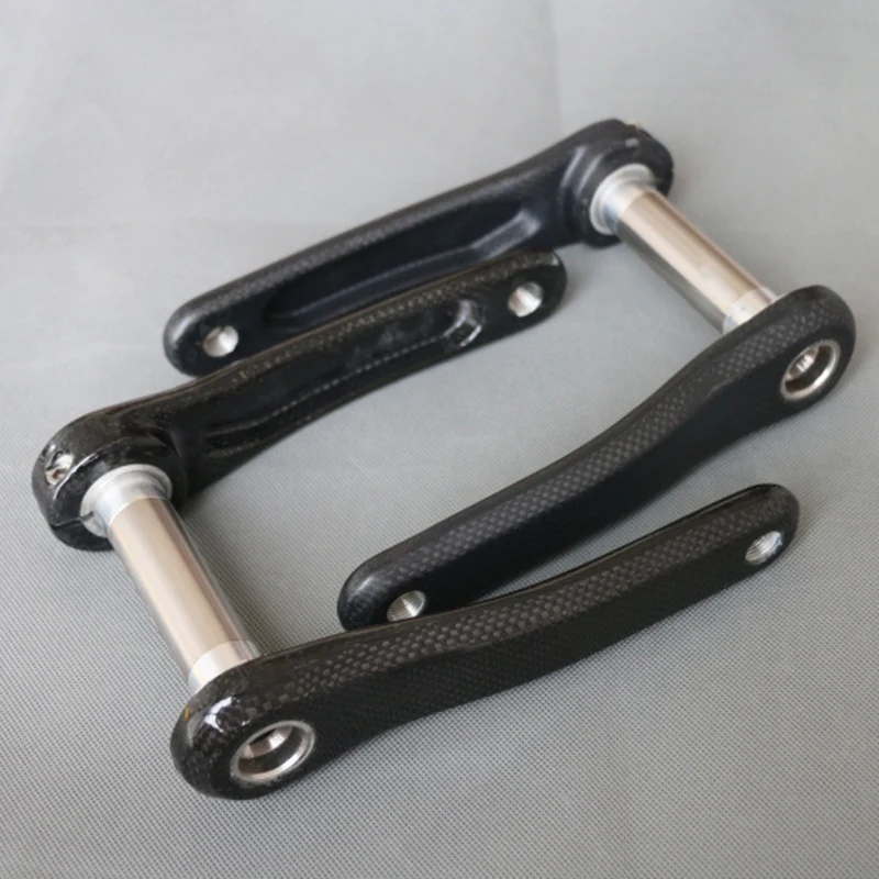 Горный велосипед 3K полностью из углеродного волокна шатун для дорожного велосипеда с легированным нижним кронштейном оси 170 мм Mtb