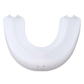 

Anti Accessories Practical Toothbrush Head Waterproof Oral Care Hygienic Replacement U Type Safe Soft White Silicone