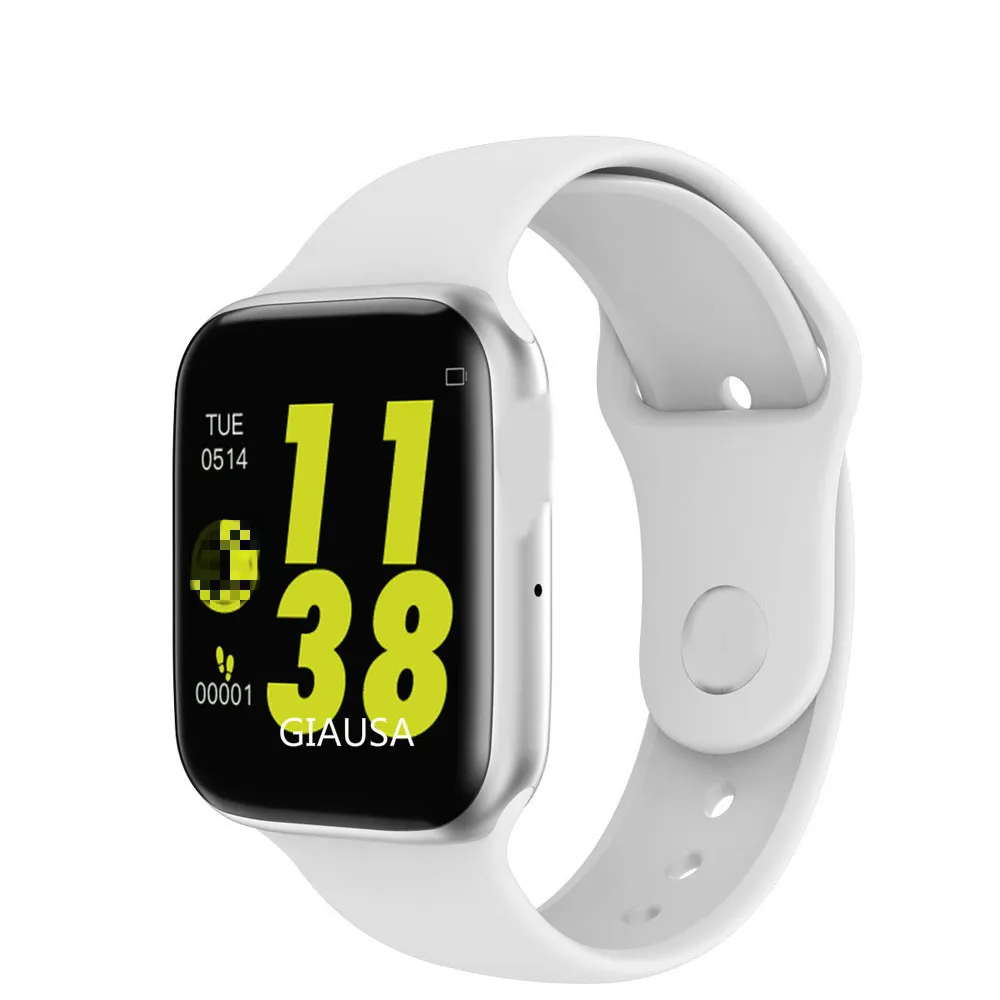 Топ iwo 8 Plus/ecg ppg Смарт-часы для мужчин сердечного ритма iwo 9 Часы SmartWatch iwo 8/iwo 10 Смарт-часы для женщин/мужчин для Apple IOS - Цвет: White