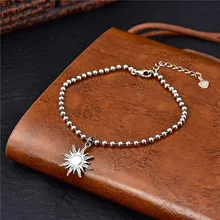 Европейская и американская версия популярного серебра пробы, S925 тайское серебро, подвеска от солнца, Бутик для женщин, PRATA925 подтяжки