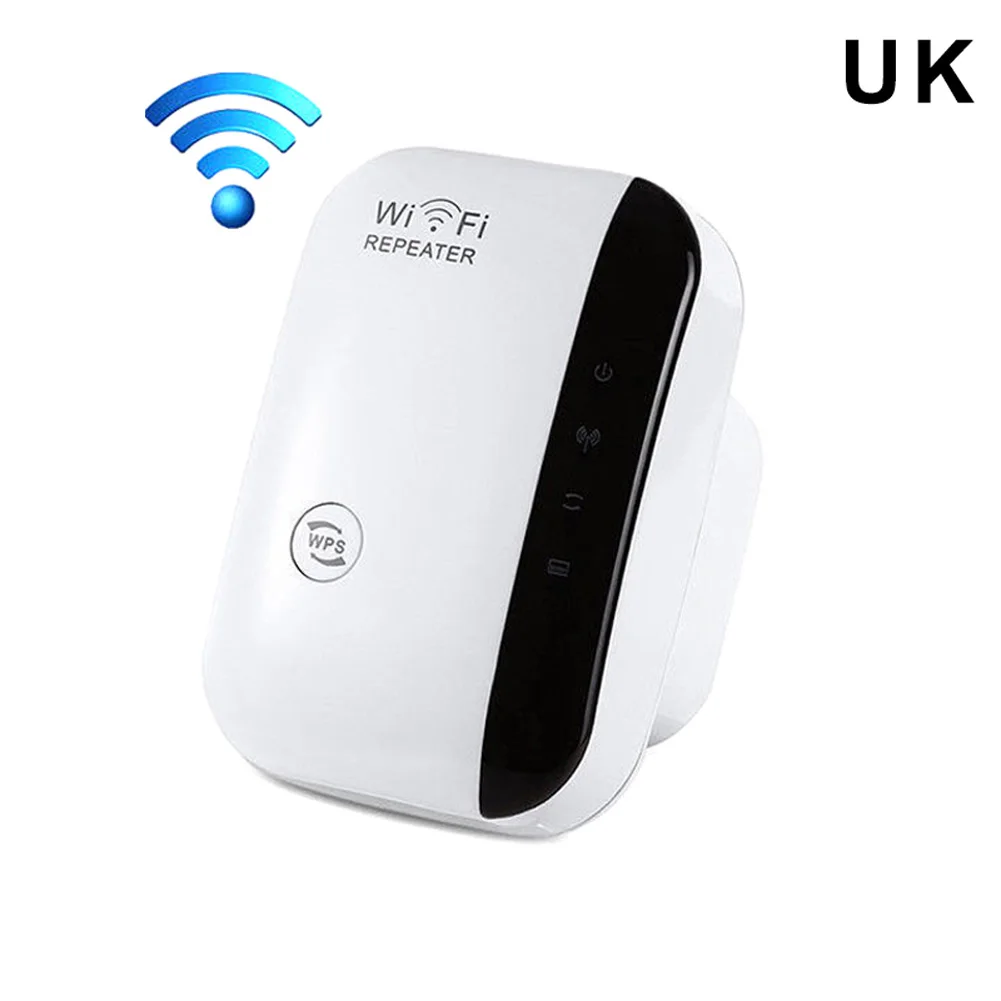 UK WiFi расширитель диапазона супер усилитель 300 Мбит/с Superboost Boost скорость беспроводной WiFi ретранслятор XJ66 - Цвет: UK