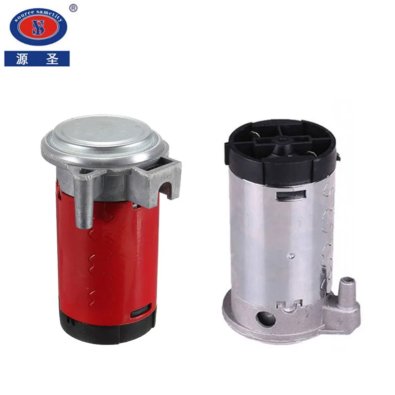  YUANSHENG 12V/24V Red/ Silver Color Universal 12V Air Compressor for Air Horn Car/ Truck / Vehicle
