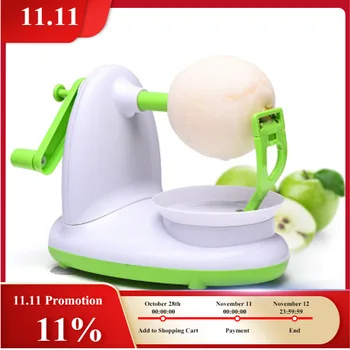 

Household Scraper Hand Shake Automatic Cutting Apple Multi-function Peeling Knife Compact and Light Rotary Cleaning Convenient