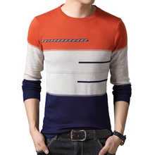^^Best Offers TFETTERS 2019 Brand Male Pullover Sweater Men Knitted Striped Sweaters O-neck Mens Knitwear Clothes Winter Men Sweater ^^Best Offers TFETTERS 2019 Brand Male Pullover Sweater Men Knitted Striped Sweaters O-neck Mens Knitwear Clothes Winter Men Sweater