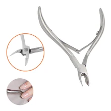 1 компл. Кусачки для кутикулы ногтей кусачки педикюр для маникюра, нержавеющая сталь инструменты DR