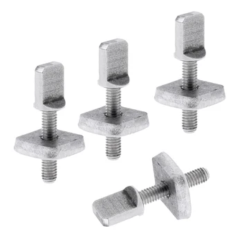 

4 Pieces Stainless Steel Fin Screw and Nut Set for SUP Longboard Surfboard Surfing Equipment