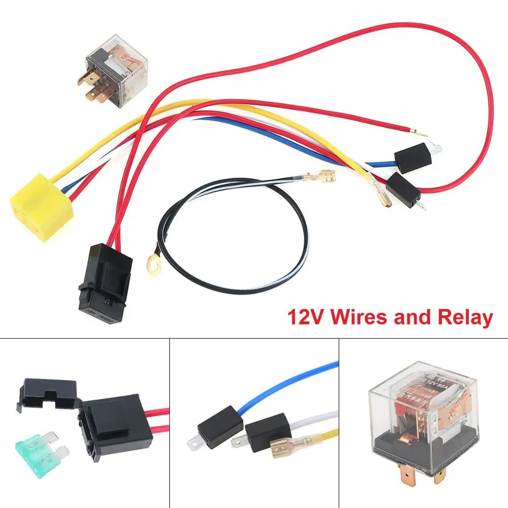 17 Inch 12V/24V 150dB Super Loud Air Horn Compressor Kits Wires and Relay + Compressor+ Air Horn Single Trumpet for Truck