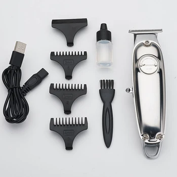 

cordless hair trimmer professional men electric hair clipper beard hair cutting machine Pivot edge outlines detail trimer