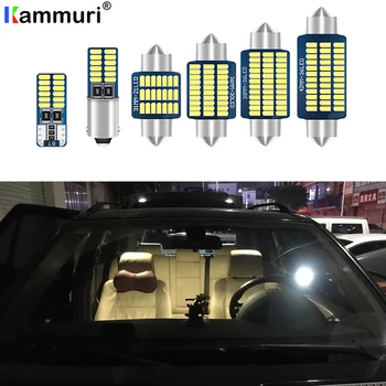 

22pcs White Canbus led Car interior lights Package Kit For Volkswagen VW MK4 Golf Jetta GTI 1999-2005 Car LED interior light Kit