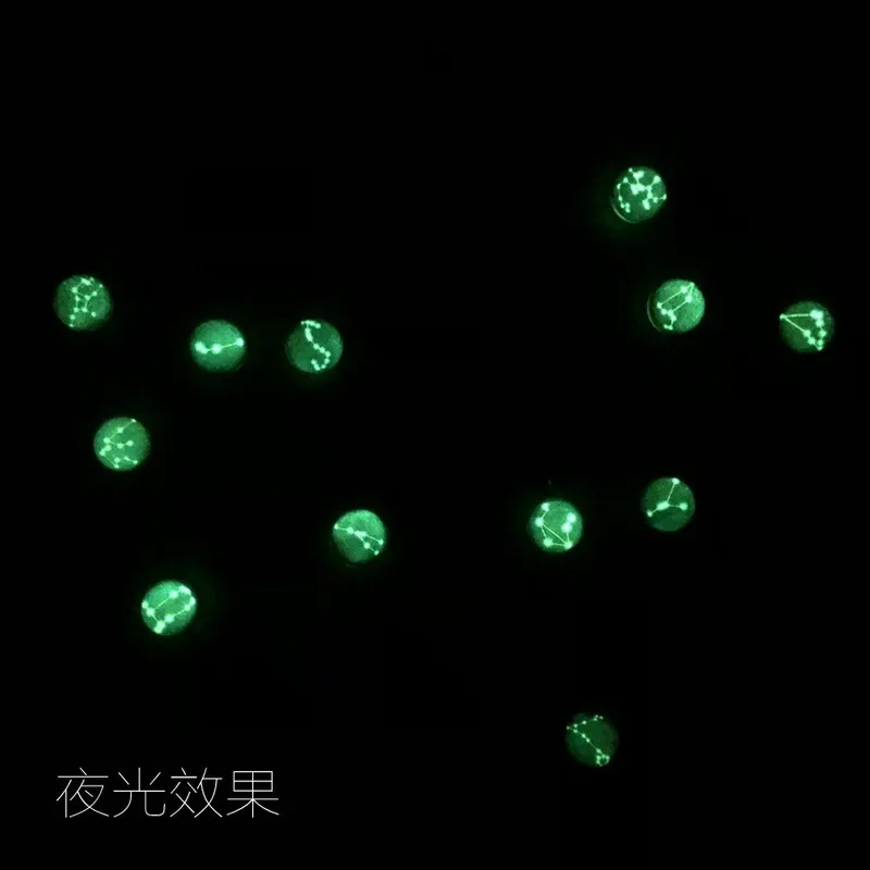 Luminous Twelve Constellations Bookmark Metal Retro Creative Teacher Gift Novelty Student Stationery Book Mark