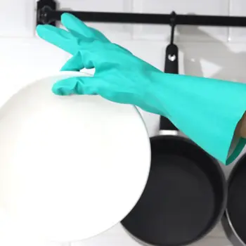 

New Disposable Gloves Latex Universal Kitchen/Dishwashing/Medical /Work/Rubber/Garden Gloves For Left and Right Hand 4 Colors