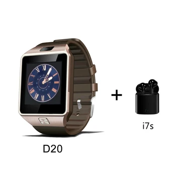 

New smart watch camera Bluetooth SIM Smartwatch Apply to Ios Android telephones prennent charge plusieurs langues DZ09 And i7s