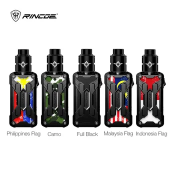 

Original Rincoe Mechman Nano 90W Mod RDA Starter Kit Electronic E Cigarette Vape 18650 Battery Box Mod Metis DIY Atomizer Vapor