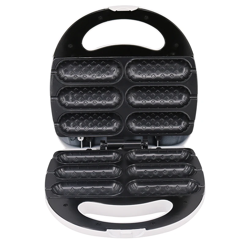 Электрическая хрустящая Кукуруза хот дог Вафельница мини французские булочки